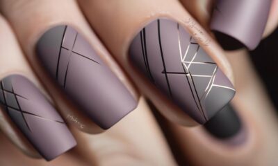 matte nail art inspiration