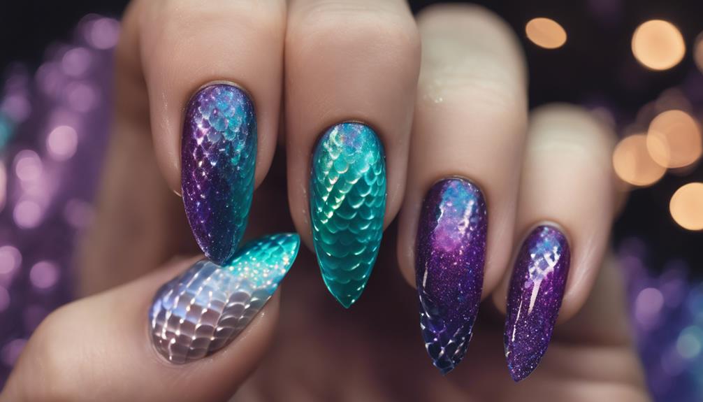 mermaid nail art trend