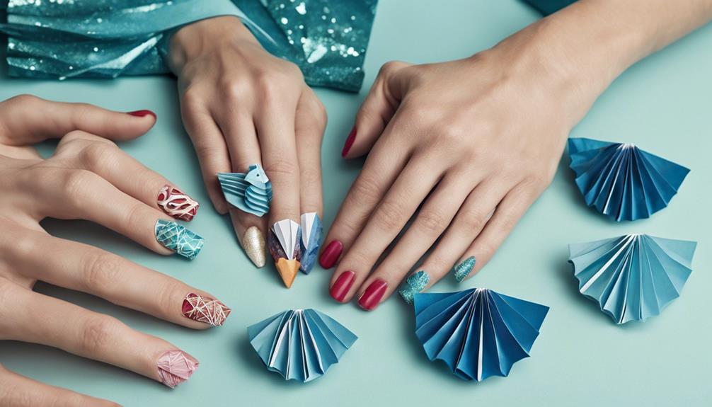 nautical nail art inspiration