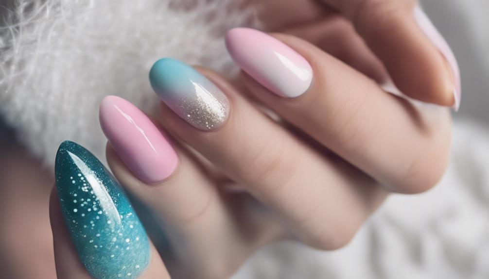 ombre gradient art trend