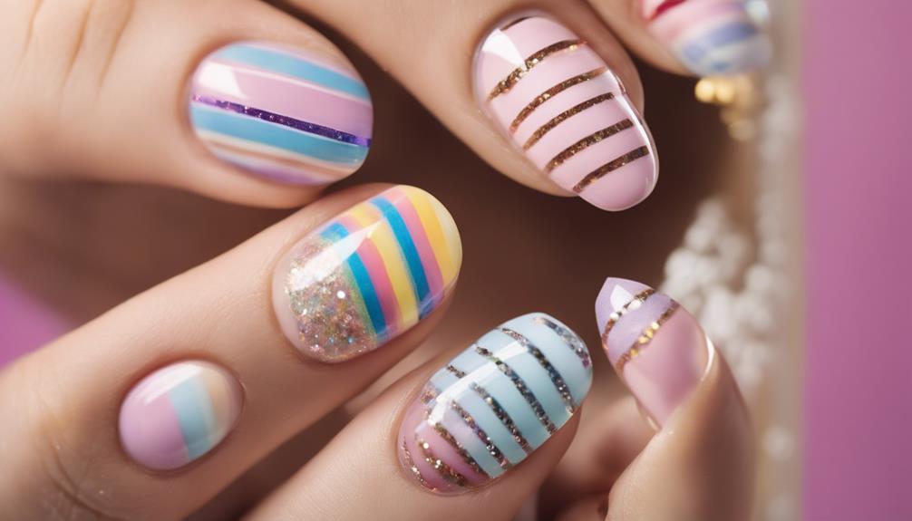 oval shaped nails in trend