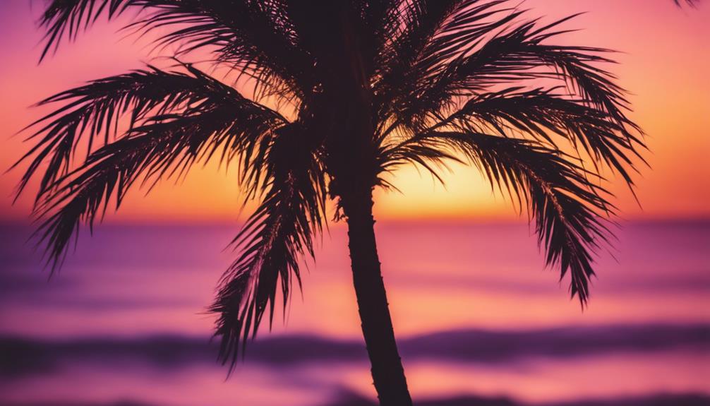 palm tree inspired design
