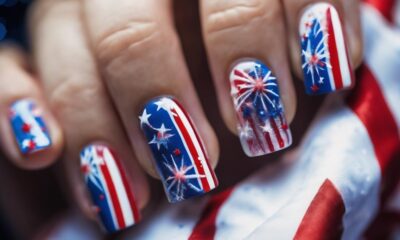 patriotic nail art inspiration