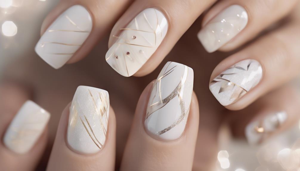 pearl inspired nail art trend