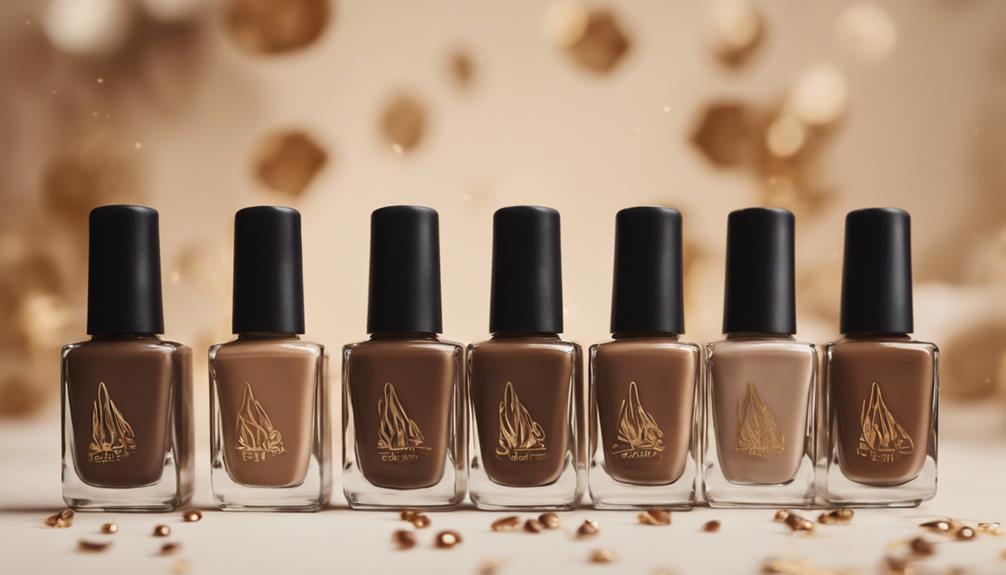 perfect brown nail shades