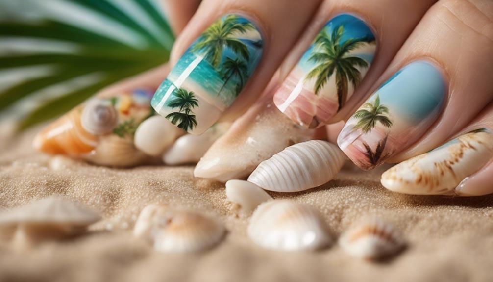 perfect nails for vacation