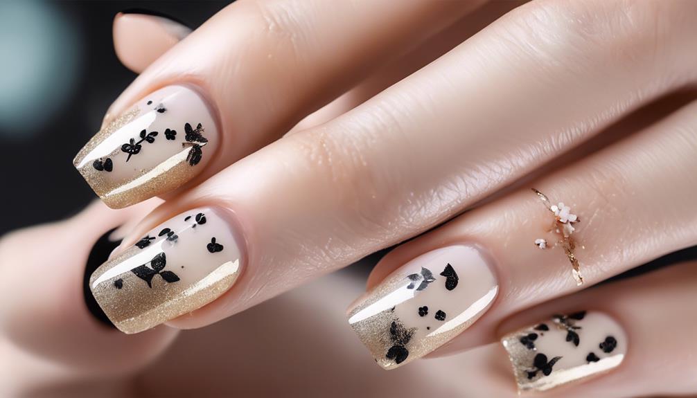 personalized nail art creation