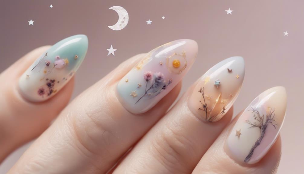 playful celestial bodies dance