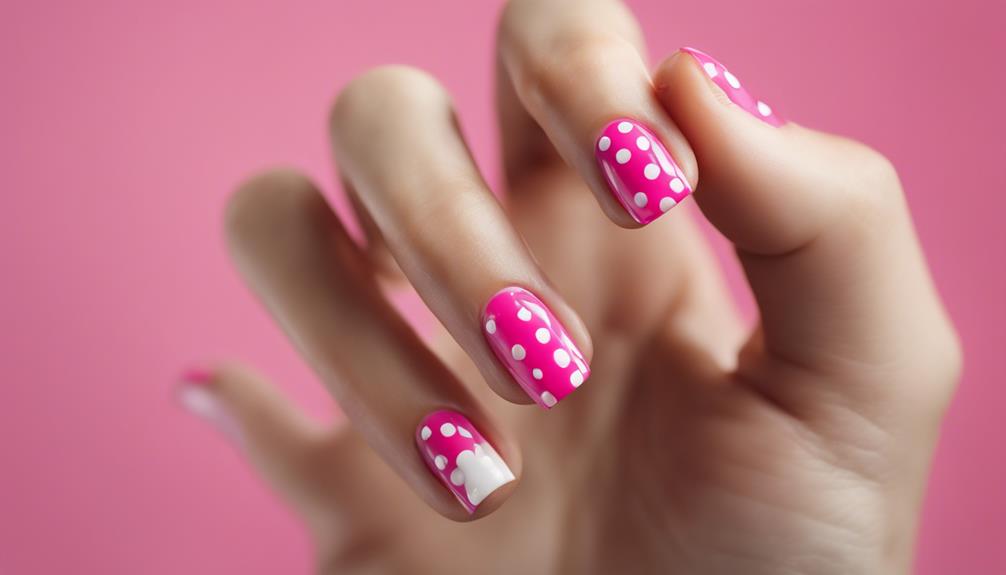 playful polka dot design