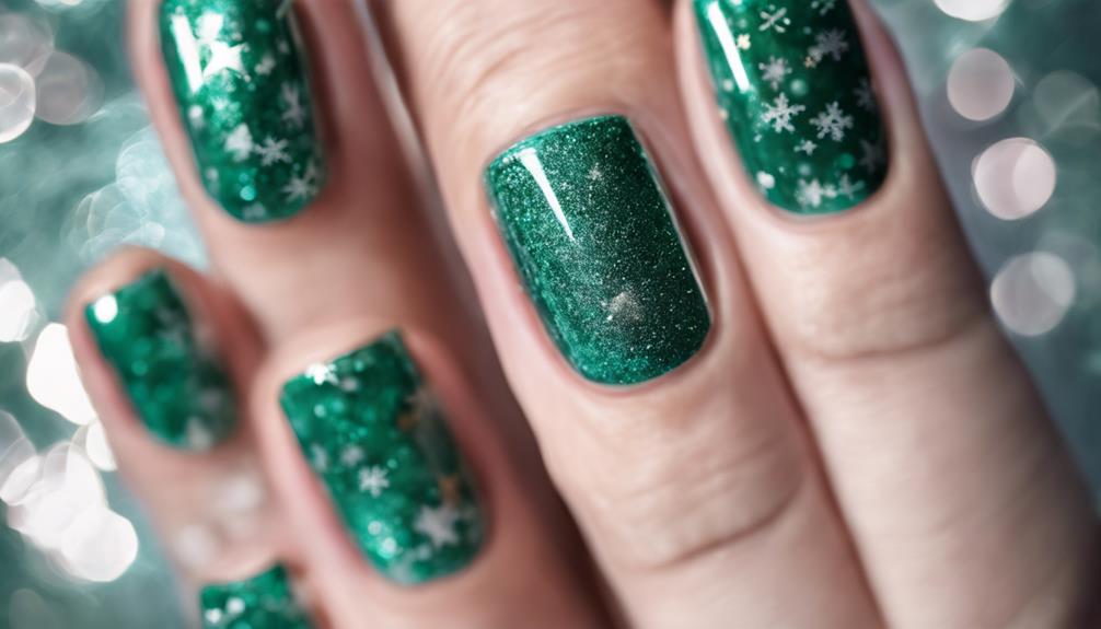 shimmery winter manicure essential
