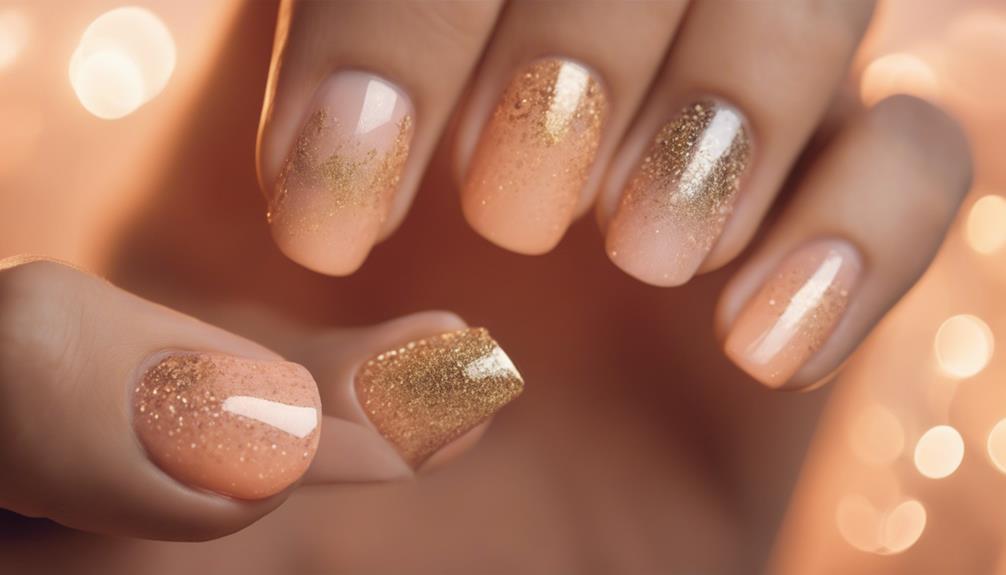 shiny gold decor details