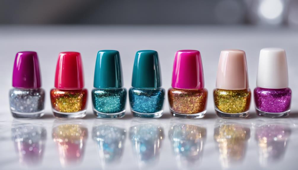 sparkling nail art ideas