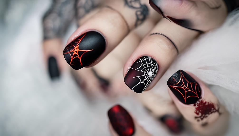 spooky and stylish nails