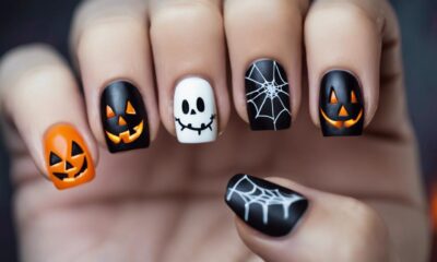 spooky and stylish nails