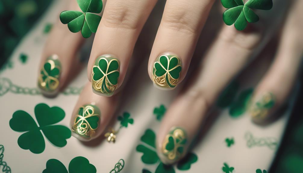 st patrick s day nails