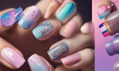 stylish acrylic nail designs