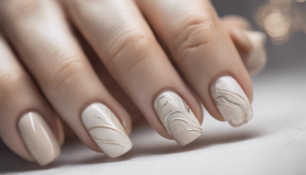 stylish and understated nails