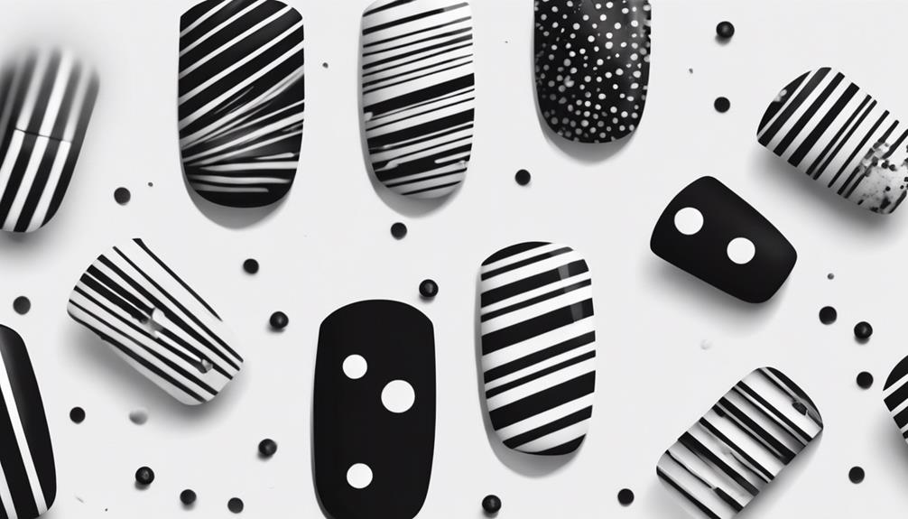 stylish monochrome fashion trend