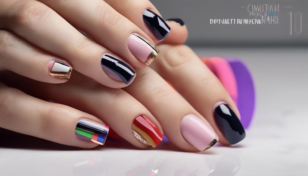 stylish nail art trend