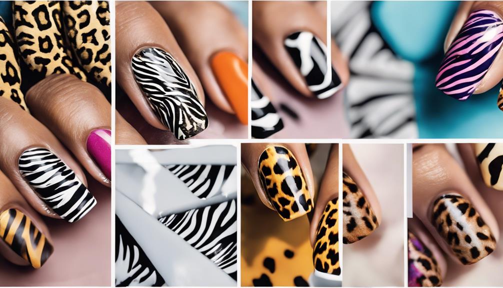 textured nails with style