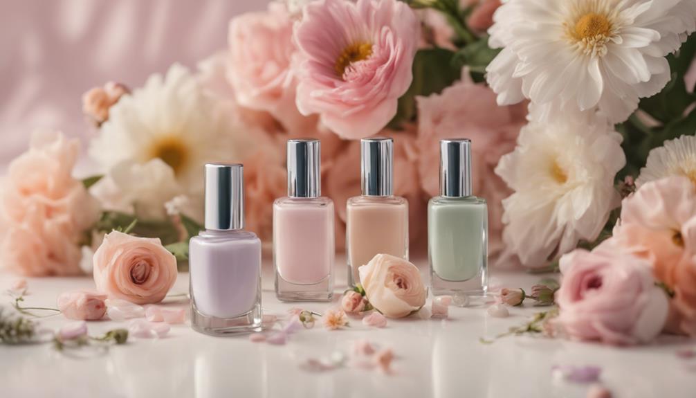 trendy spring nail art