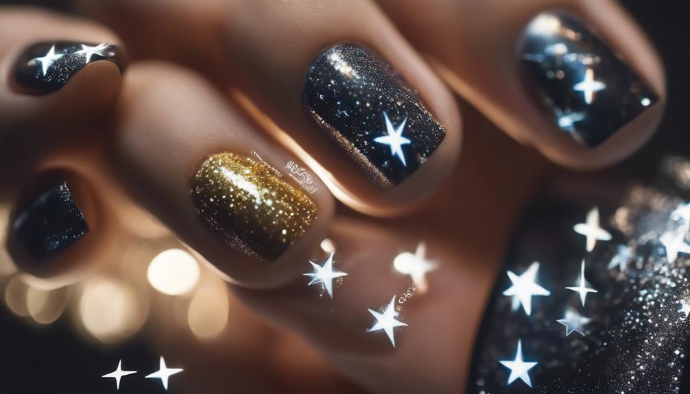 twinkling night sky beauty