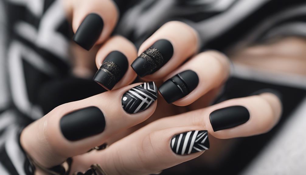 unique matte black design