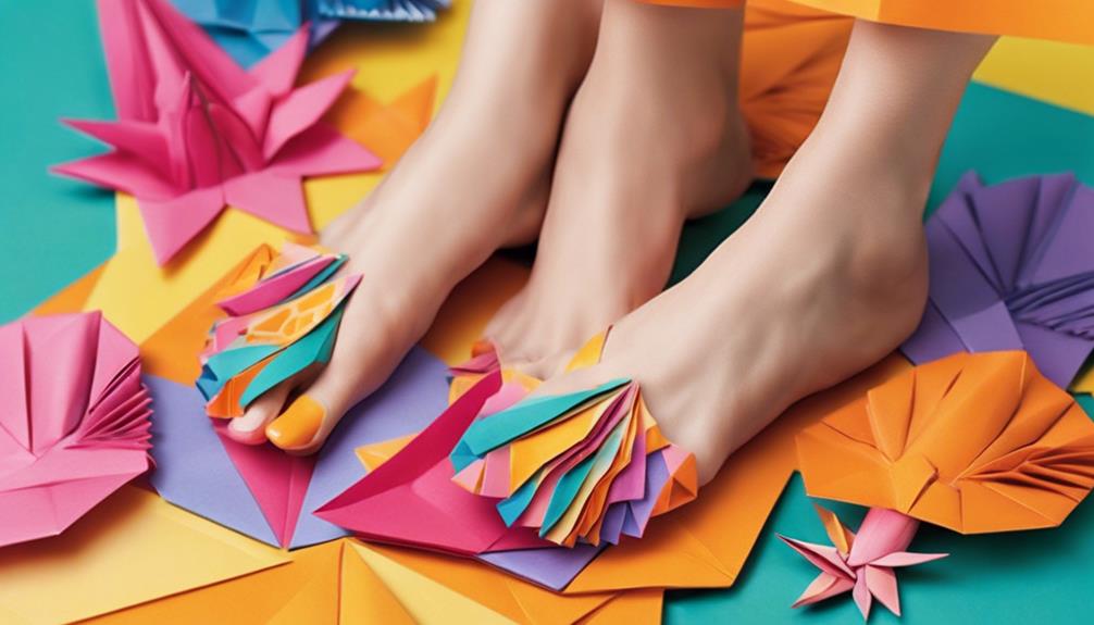 unique pedicure designs showcase