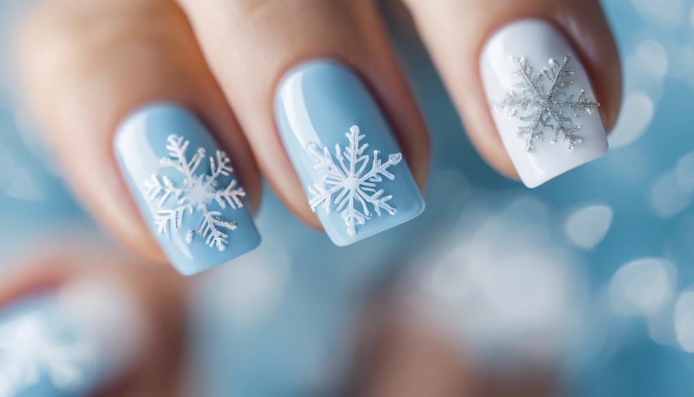 unique snowflake decorations created