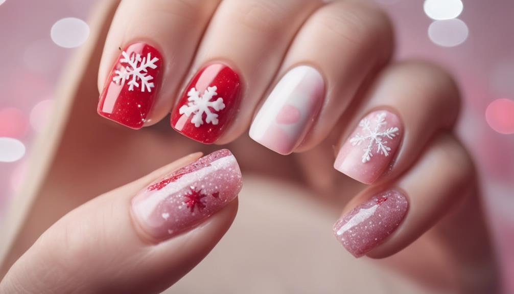 valentine s day nail art