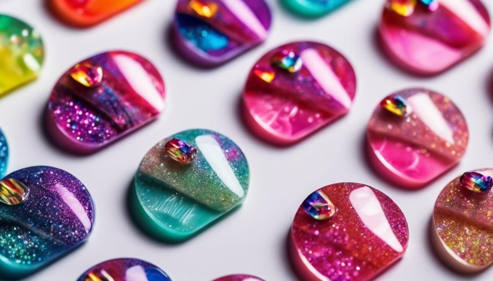 vibrant and creative nails