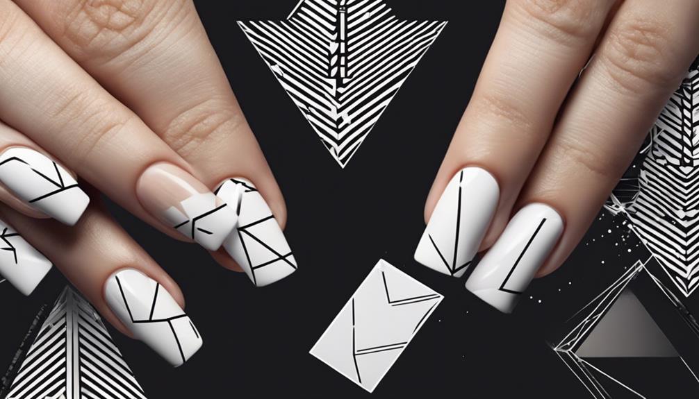 vibrant geometric shapes contrast