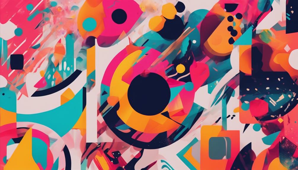 vibrant hues striking patterns