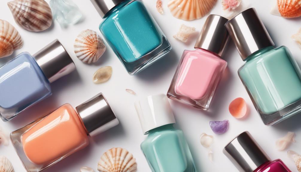 vibrant nail shades shine