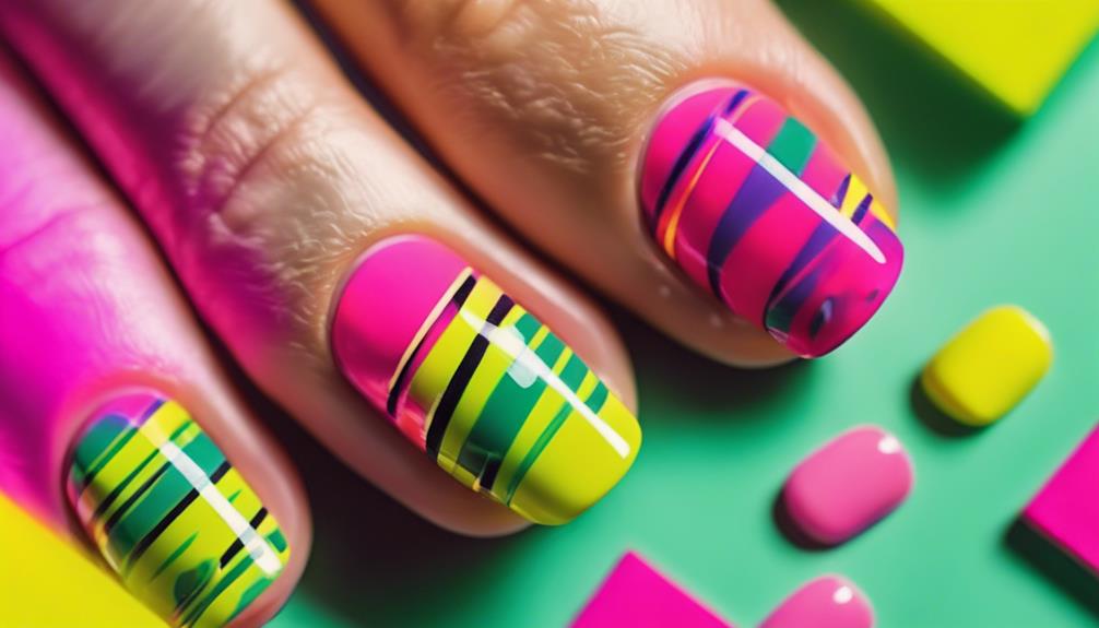 vibrant neon fashion trends