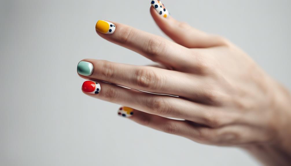 vibrant polka dot patterns