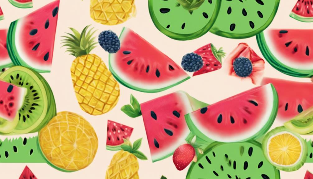 vibrant summer fruit medley