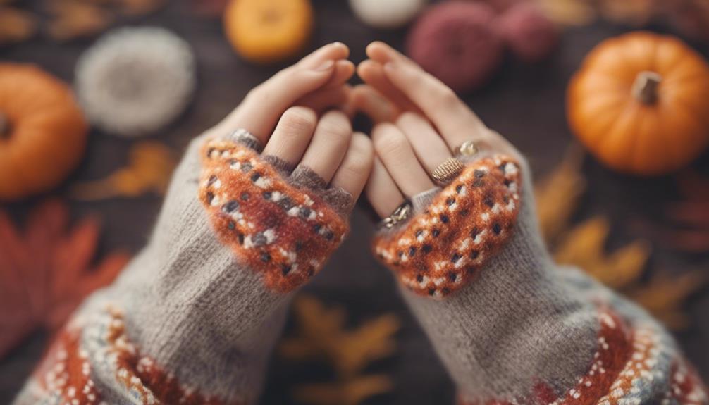 warm and stylish nails