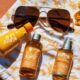 eliminate tanning oil stains