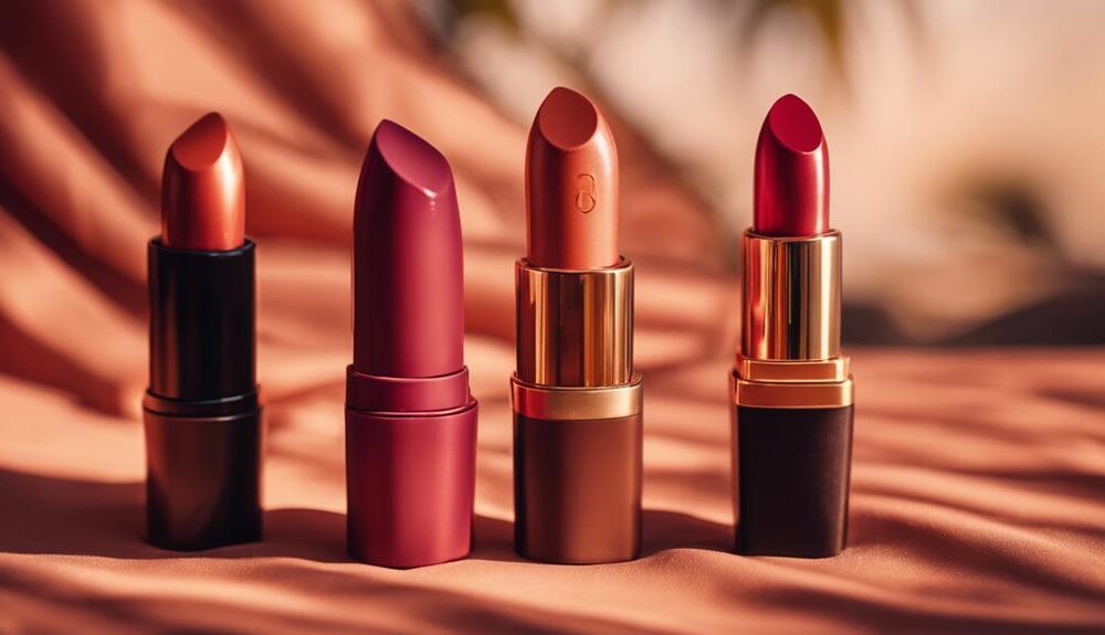 essential lipsticks for tanned skin