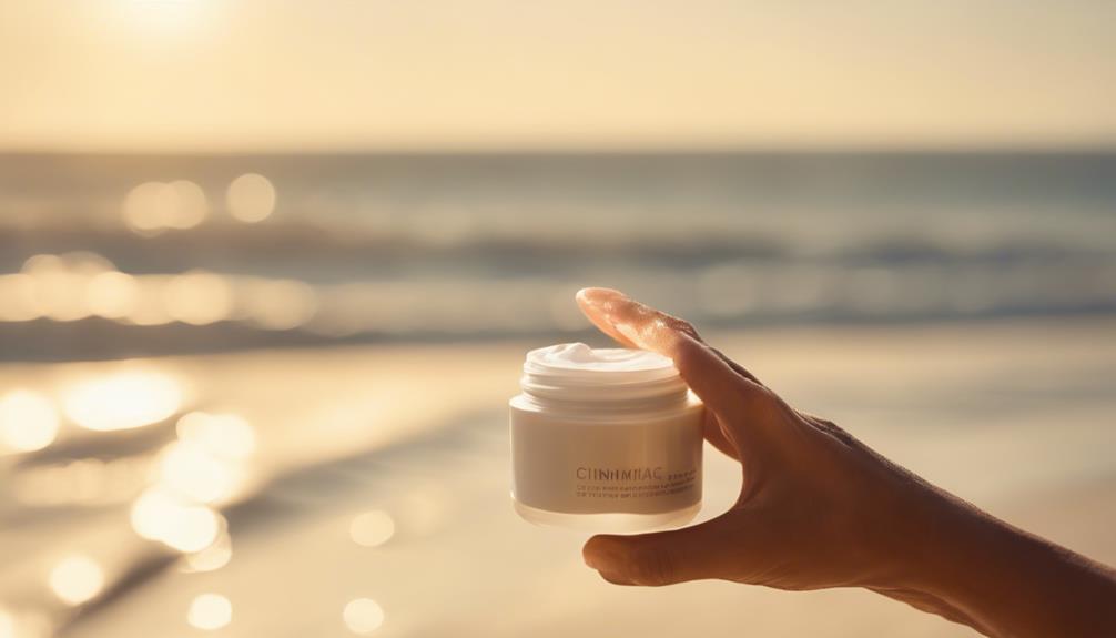 moisturizer affecting tanning results