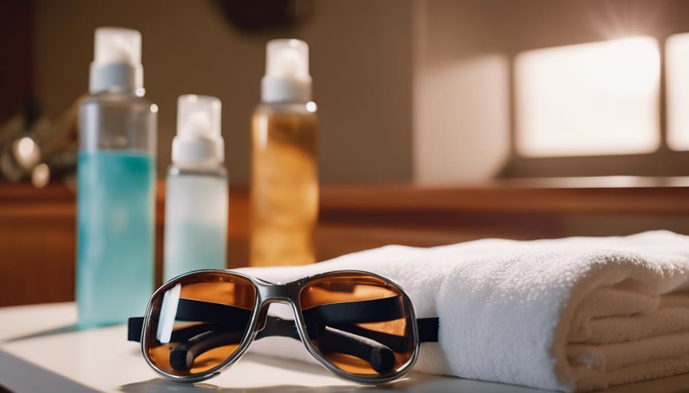 safe tanning bed practices