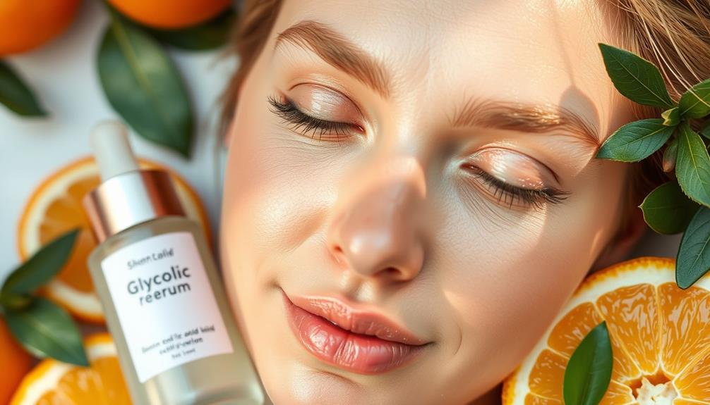 glycolic acid enhances skin health