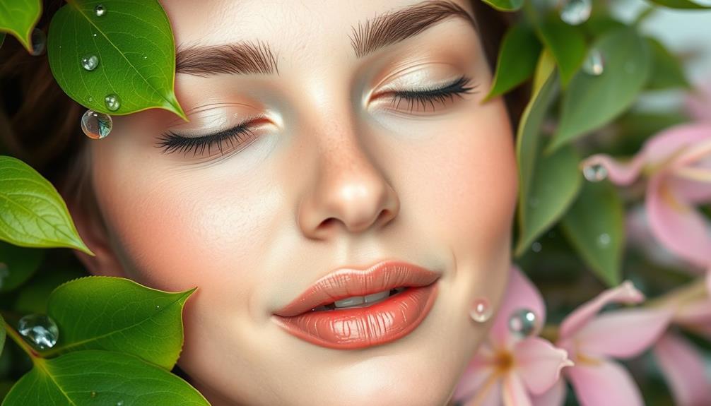glycolic acid exfoliates skin