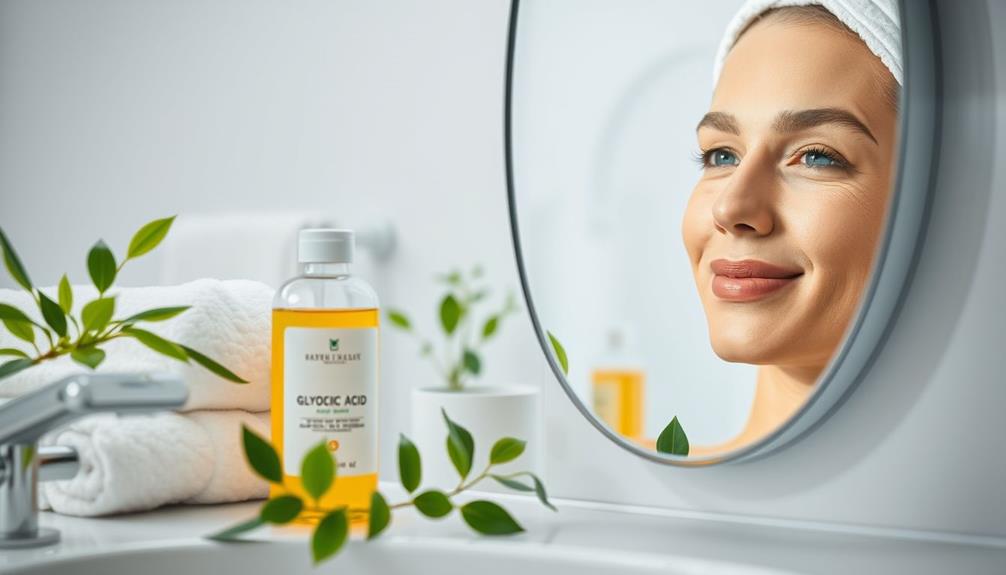 glycolic acid skin whitening