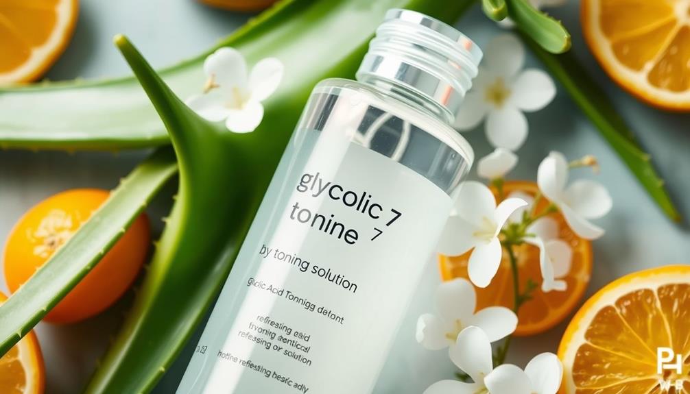 toning solution essential components