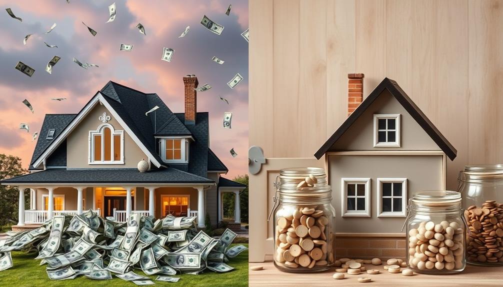 house impact on finances