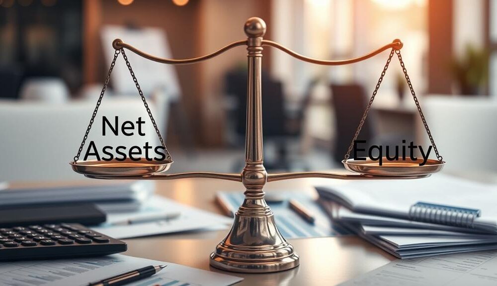 net assets equal equity