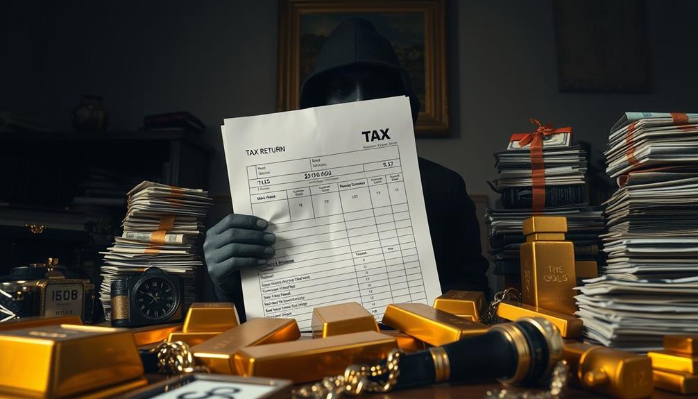undisclosed financial resources exposed