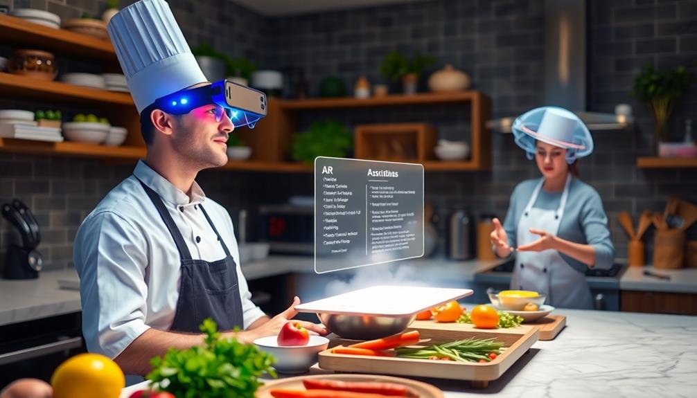 ar enhances cooking experience